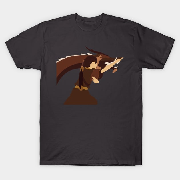 Avatar the Last Airbender Zuko Minimalist T-Shirt by basitkhan